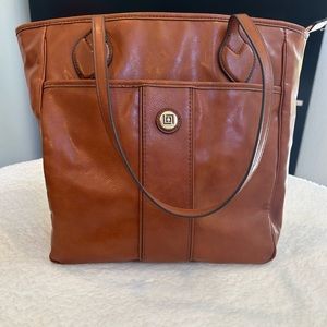 Liz Claiborne brown tote
